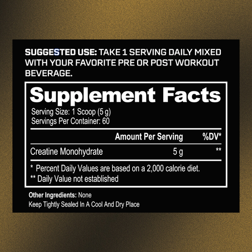 CREATINE MONOHYDRATE