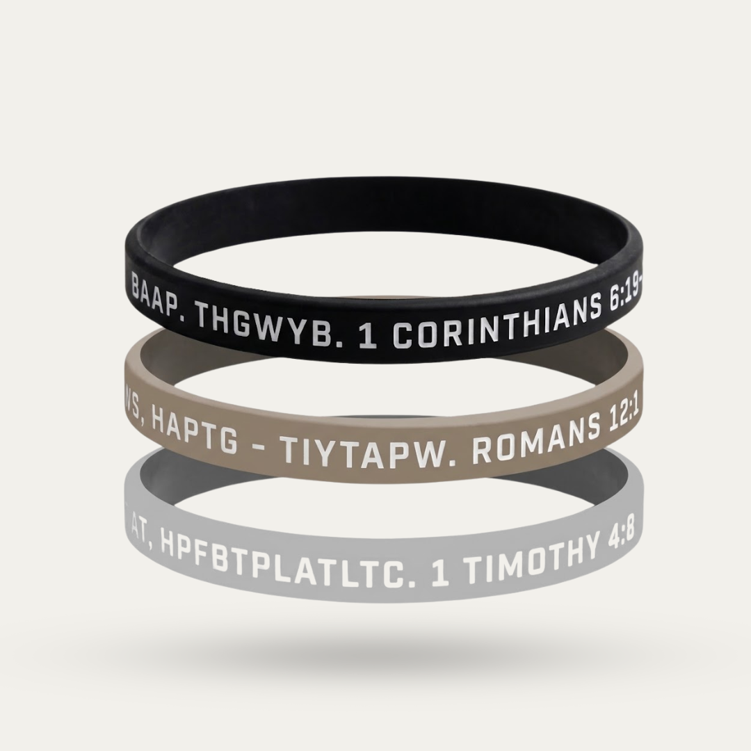 Monthly Bible Memory Wristband